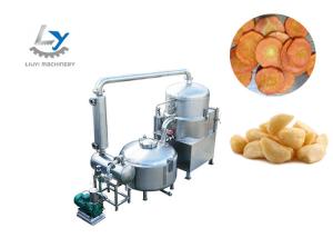 Wholesale Food Grade SS 304 Vegetable Chips Making Machine Vacuum Fryer Equipment from china suppliers
