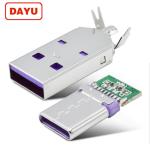 Fast Charging Usb 3.0 Male Connector Solder Jack For HUAWEI Mobile
