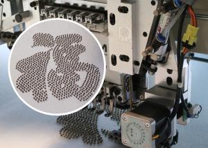 Wholesale High Performance Beads Embroidery Machine / 9 Needles Flat Embroidery Machine from china suppliers