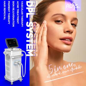 Wholesale ADSS Beauty DPL Laser Machine E Light Hair Removal Machine With Vascular Therapy from china suppliers