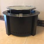 30" Smokeless Fire Stove Double Wall Stainless Steel Material Fire Pit