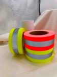 Sew On Retro Reflective Safety Tape For Clothing Clothes 100% Cotton M Aramid