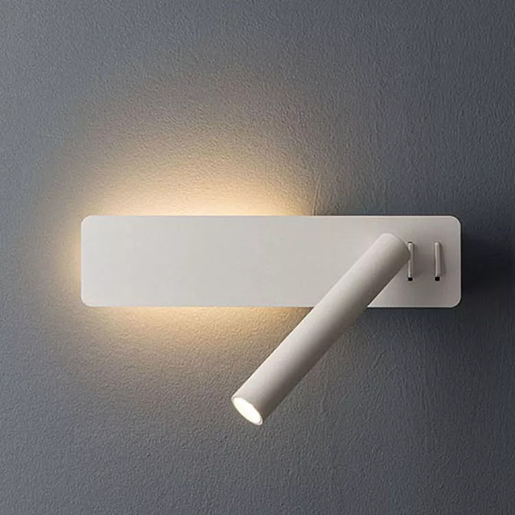 Modern Reading Book Light Indoor Surface Mounted Aluminum Frosted Led Flexible Living Room Bedroom Bed Bedside Wall Lamp