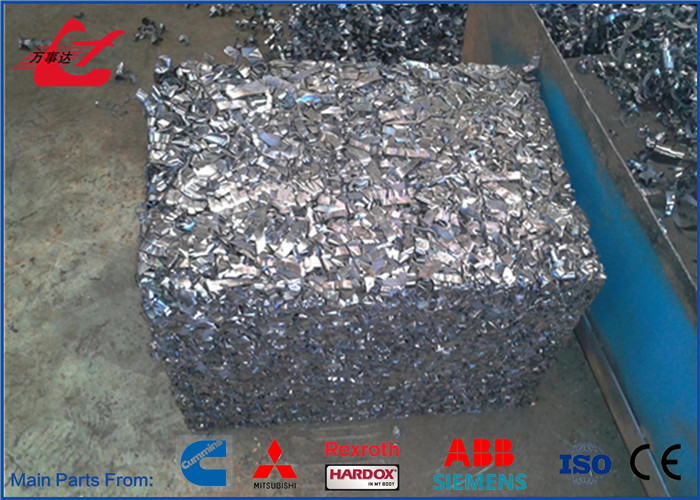 100 Ton Aluminum Hydraulic Scrap Baling Press Machine For Metal Smelting Factory