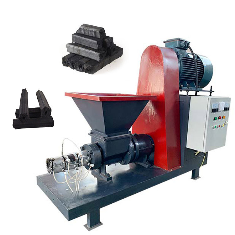 Screw Briquetting Charcoal Briquette Machine Rod Making Machine Fully Automated