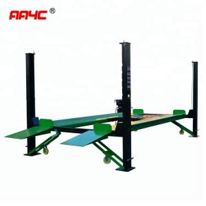 Wholesale Auto Car Vehicle Lift Movable 4 Post Car Lift For Garage  auto storage lift  car parking lift from china suppliers