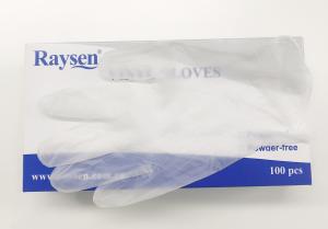 Wholesale Custom Disposable Plastic Gloves For Food Handling / Vinyl Food Service Gloves from china suppliers
