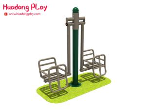Wholesale Children Playing Outdoor Fitness Equipment , Residential Two Kids Toddler Fitness Equipment from china suppliers