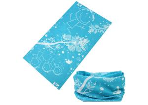 Wholesale Blue Color Cute Design Kids Headwear Size 25*50 CM Polyester from china suppliers