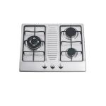 Tempered Glass Fashion 4 Burner Gas Hob Electronic Ignition