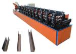 16 Stations Gypsum Channel Roll Forming Machine Efficiency Width 25 / 30mm