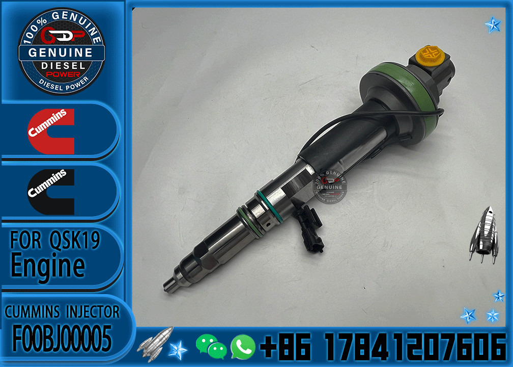 Common rail injector fuel injector F00BJ00071 2882079 2867149 F00BJ00005 for Cummins QSK19 Engine