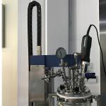 emulsified oil Cosmetic Emulsifier Mixer , 2-10L Vacuum Emulsifying Mixer