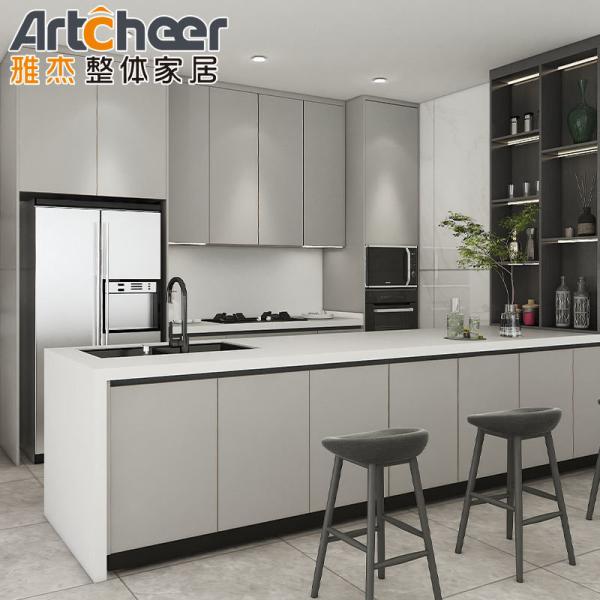 Outdoor BBQ Design Lacquer Kitchen Cabinet Kitchen Furniture with Sofa Close