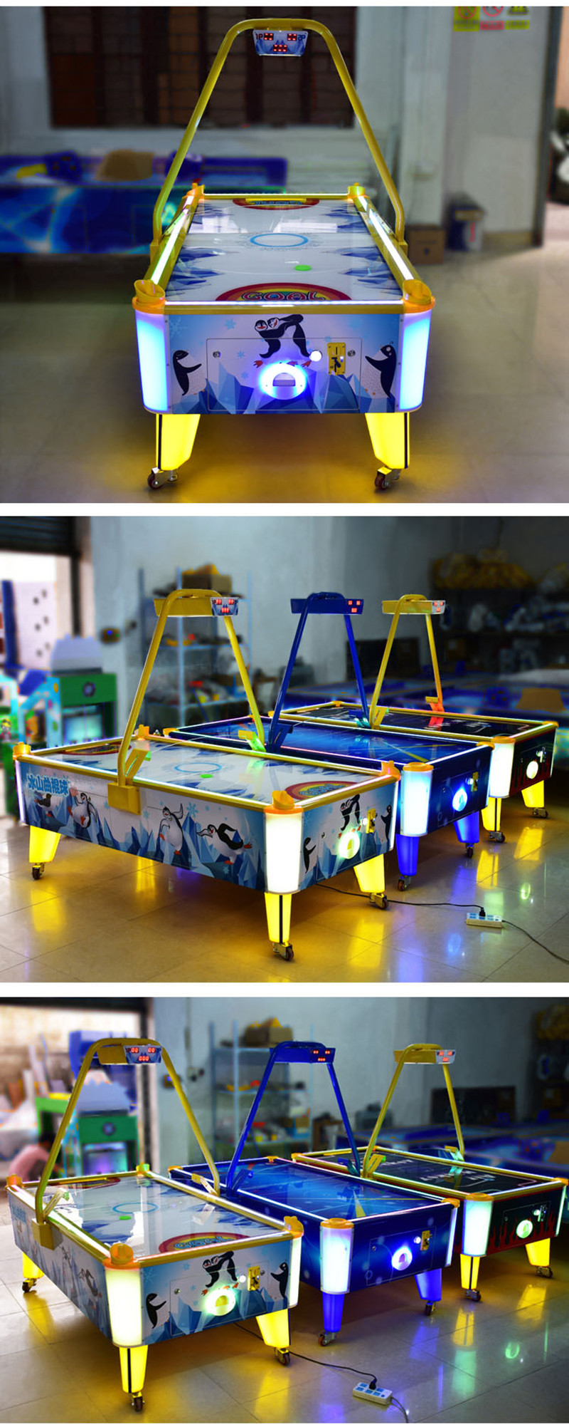 Coin Pusher Arcade Gaming Machines Air Hockey Indoor Traditional