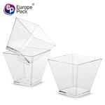 Food grade environmental protection material disposable square 58ml ps cup