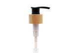 Bamboo Closure 24 / 410 Plastic Treatment Pump For Cosmetic Packaging
