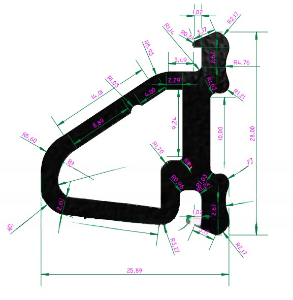 MGSS Outer Panel Refrigerator Reefer Container Spare Parts and Accessories Door Hinges Locks Gaskets Kazoo T Floor Aluminum T Type