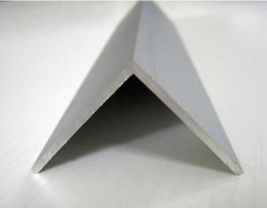 Wholesale 6061 - T6 Construction Aluminum Profile Corner Extrusion Profiles Silver For LED Strip from china suppliers
