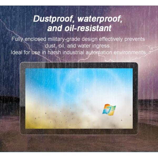 21.5 Inch Rack-mounted Server Monitor Panel Pc All in One TouchScreen LCD Display