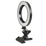 6.3'' Selfie Ring Lighting , 3200-6500K Laptop Video Conference Light
