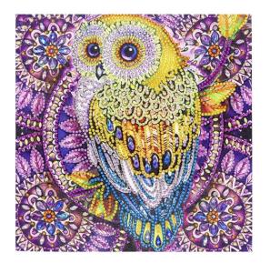 Wholesale Owl 5D DIY Diamond Art Kits Full Drill Diamond Painting Set For Relaxation Gem Arts from china suppliers