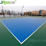 Synthetic Silicon PU Material Outdoor Sports Flooring For Volleyball Court Multi