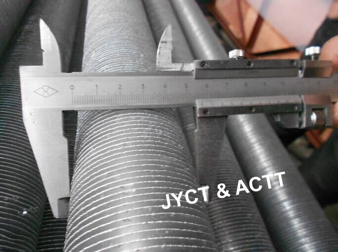 Copper Nickel Spiral Extruded Fin Tubes High Strength With OD 8-51mm
