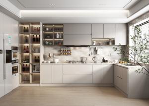 Wholesale Luxury Modern Modular Prefab Built In Portable Outdoor Kitchen Cabinet Set from china suppliers