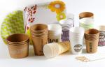 Disposable kraft paper bowl 12 oz takeaway fast food container strong disposable