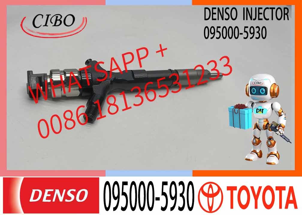 095000-5930 Diesel Engine Injection 09500059319X 23670-30240 Electric Fuel Injector 095000-5931 for Toyota