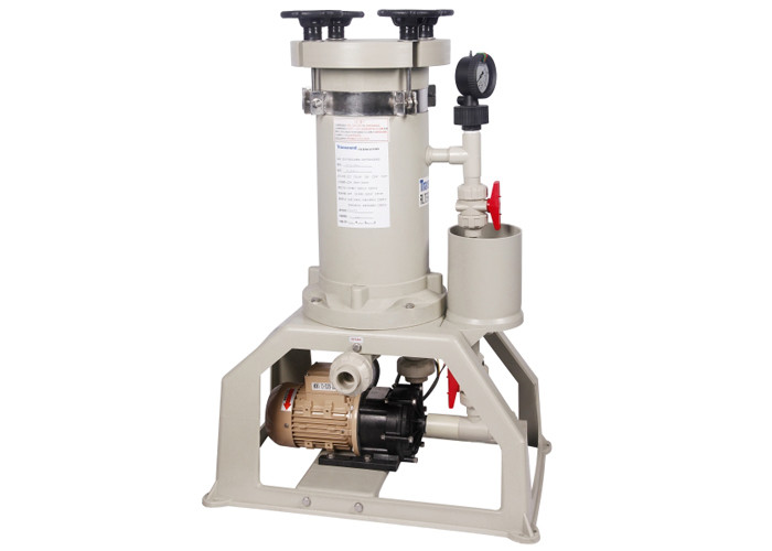 Twin parallel filter tank water filtration systems for photographic 330L / min 3HP