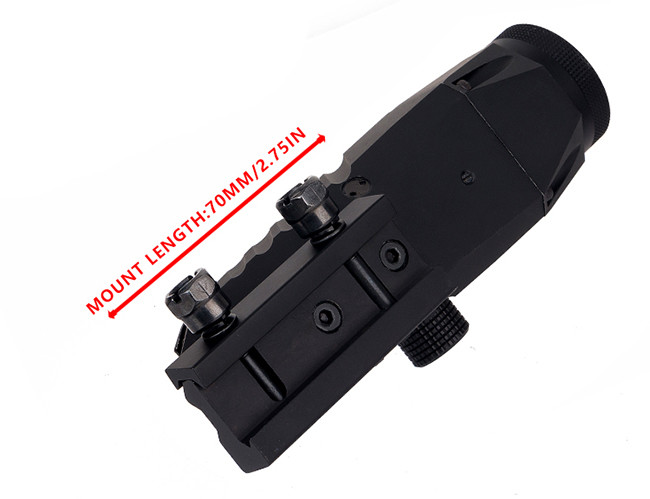 Riflescopes Optics 3x30 Tactical Hunting Scope Reticle Red / Green Each 5 Adjustment