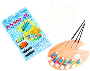 Wholesale Small Art Painting Set Oil Painting Kits For Adults High End Stretched Canvas Attached from china suppliers