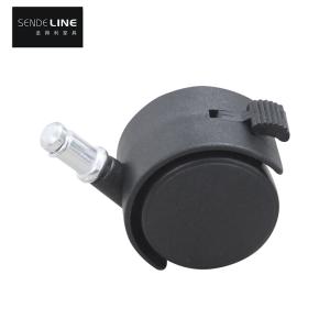 Wholesale 50kg Load Capacity Office Chair Wheel Caster Ergonomic Smooth Rolling Quiet Nylon Caster from china suppliers