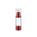 Vacuum bottle Cosmetic lotion bottle anodized vacuum bottle with large ring base