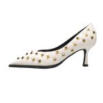 6899-1 Sexy Pointed Shallow Mouth High Heels Are Thin Nightclub Rivet Women'S