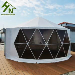 Wholesale Galvanized Steel Frame Geodesic Yurt Mongolian Tent Resort Dome House from china suppliers