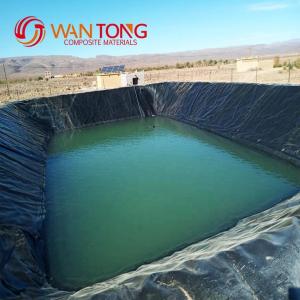 Wholesale Supply 0.75mm HDPE/PVC Geomembrane for Fish Farm Pond Liner Standard GB/ASTM GRI-GM13 from china suppliers