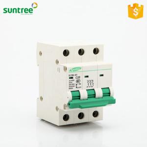 China SCB8-63 32A 4P 6kA 230V MCB AC Circuit Breaker on sale
