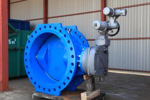 Wholesale DoubleTriple Eccentric Offset Flanged Butterfly Valves Manual Gearbox Electric Pneumatic PN16 25 40 Cast Steel Ductile from china suppliers