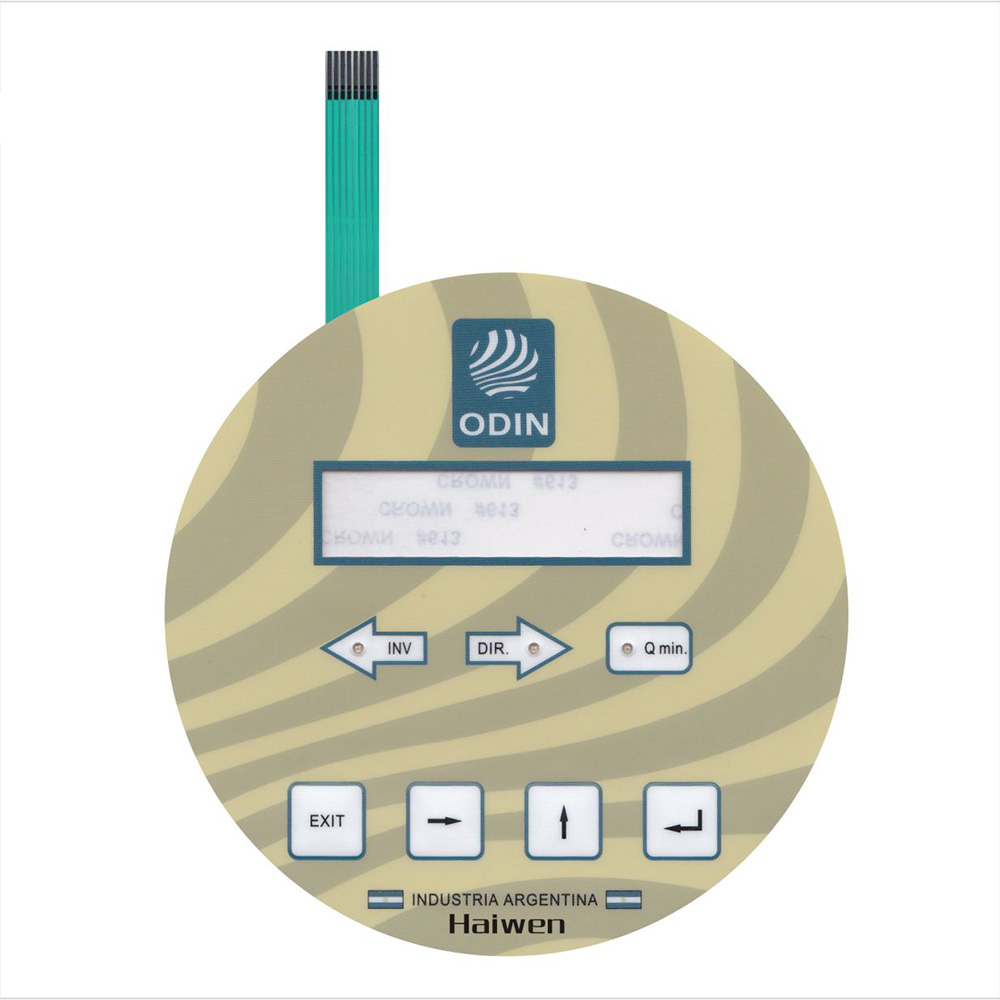 Poly Dome PET Circuit Membrane Switch Customized Silver Paste