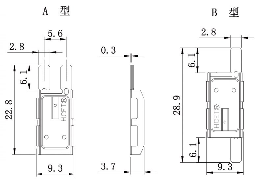 HCET Series Motor Thermal Protector