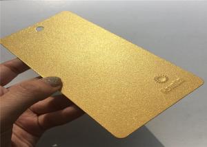 Wholesale Gold Shinny Metallic Powder Coat , Energy Saving Industrial Powder Coating from china suppliers