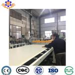 132kw 600kg/H Pvc Ceiling Panel Extrusion Line PVC Floor Plastic Tile Production