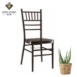 20*1.0MM Tube Gold Iron Aluminum Chiavari Banquet Chairs