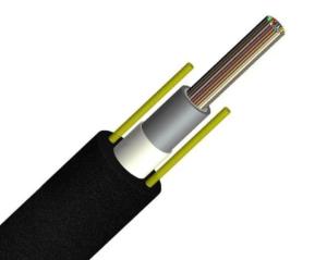 Wholesale HDPE Outdoor Fiber Optic Cable FRP Strength Member 6 8 12Core Single Mode from china suppliers