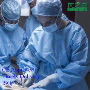 Wholesale Non Woven Disposable Surgical Gown Fluid Resistant CE / ISO / FDA Listed from china suppliers