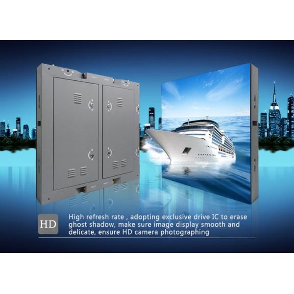 Super Brightness Outdoor Led Tv Screen , P16 Led Panel Weather Proof