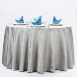 100% Polyester Hotel Dinning Wedding Table Linens Logo Print